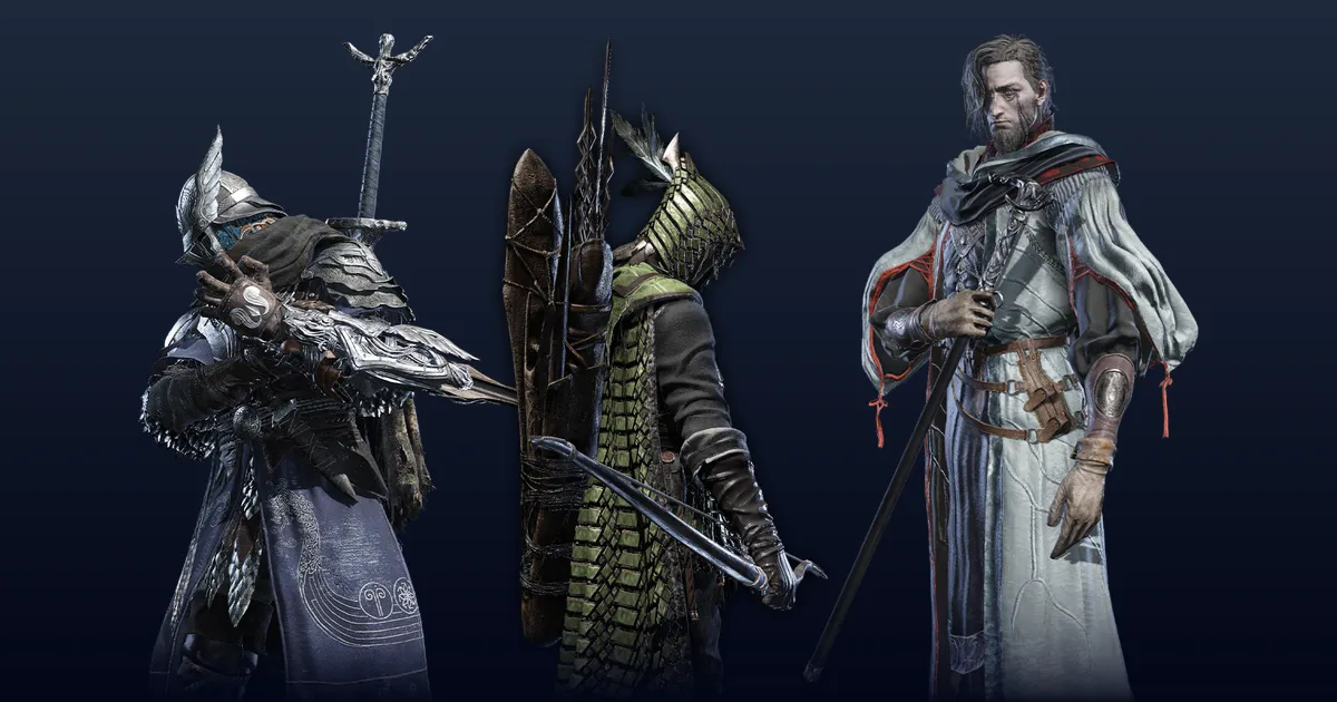 Official renders of Wylder, Ironeye and Scholar side by side